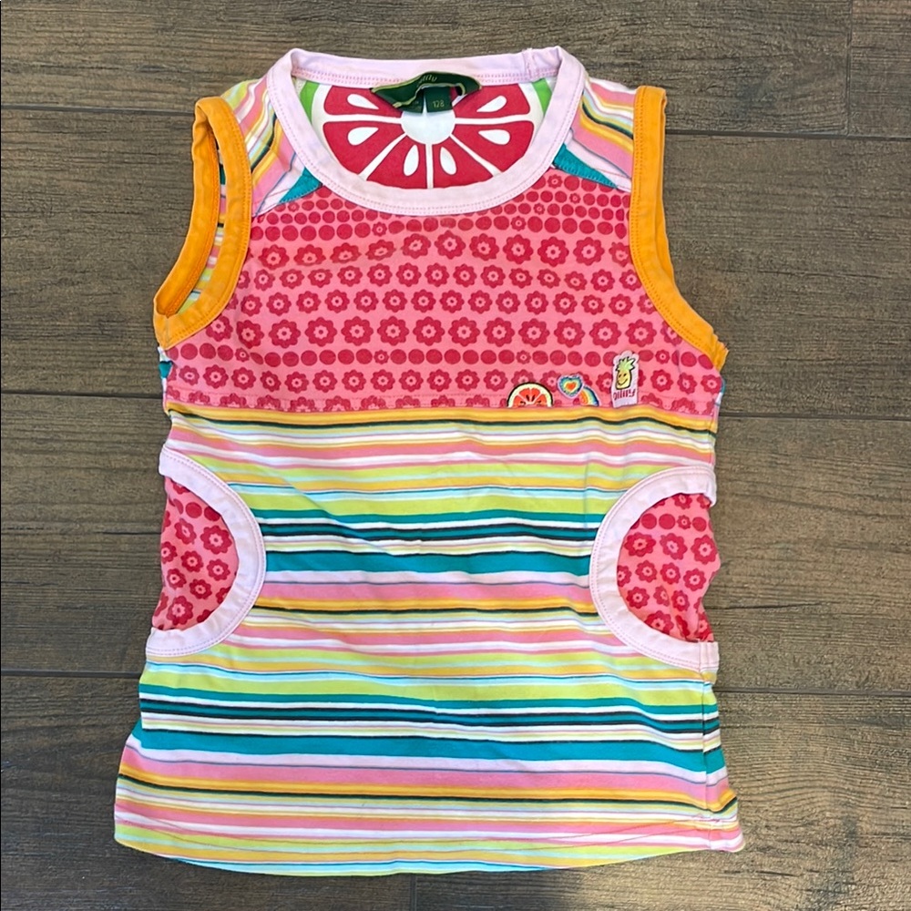 Oilily Multicolor Sleeveless Top- Size 128